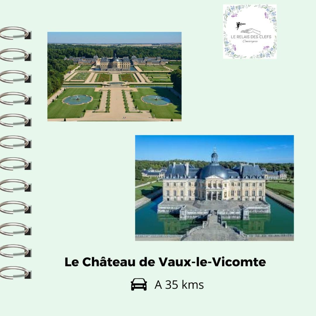 Le Relais Des Clefs - Au Calme Du Gatinais - Escapade A Deux - Terrasse Privee - Wifi - Offre Romantique Sur Demande Valpuiseaux Ngoại thất bức ảnh